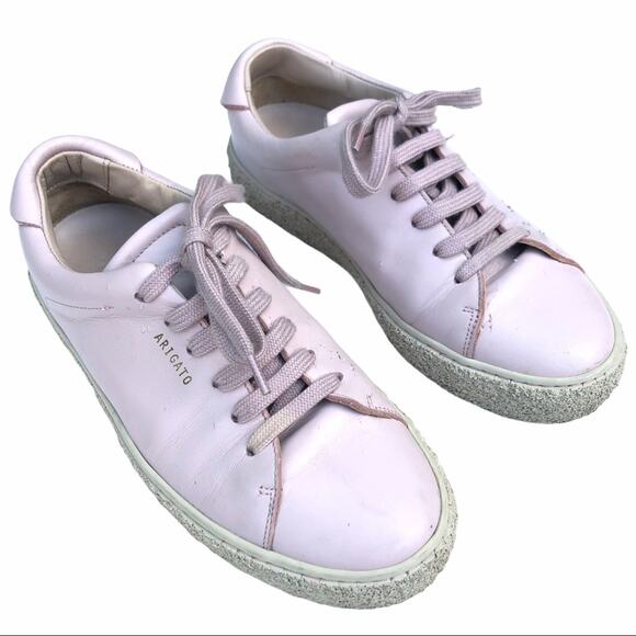 AXEL ARIGATO Platform Sneakers Size 37 Lace Up Pink Purple - Picture 1 of 8